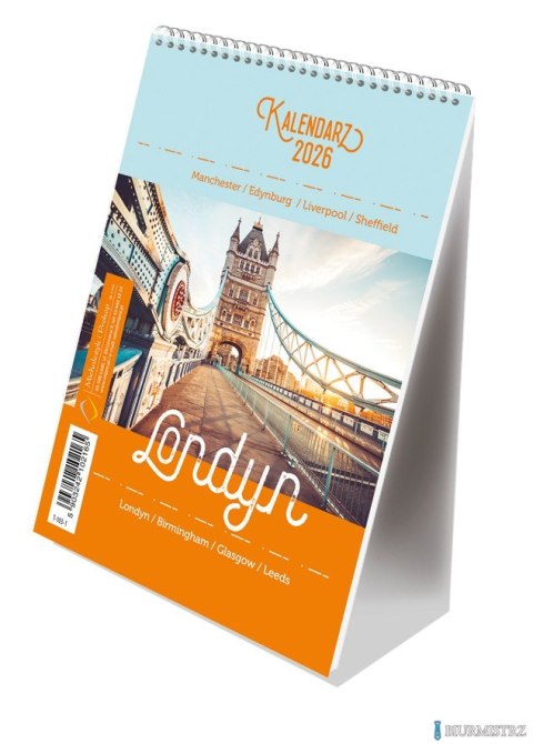 Kalendarz ze spiralką - pionowy B6 Michalczyk i Prokop T-103-01
