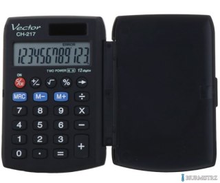 Kalkulator VECTOR CH-217 kiesz 12p