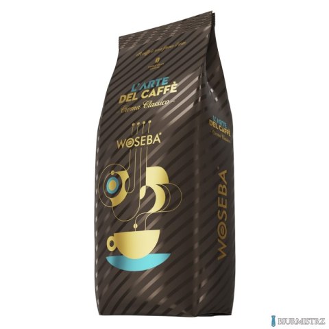 Kawa WOSEBA L'arte del caffè, Crema Classico, 1kg ziarnista