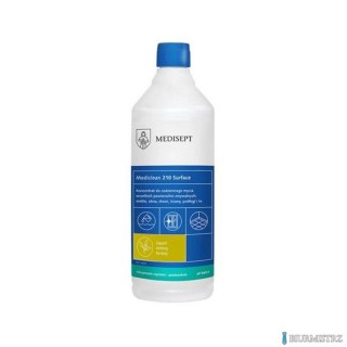 MEDICLEAN 210 Surface Uniwersalny koncentrat do mycia wszelkich powierzchni wodoodpornych 1l (zielona herbata)