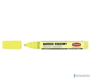 Marker kredowy, końcówka okrągła 4,5mm, 8g tuszu pastelowy żółty TO-292 Toma