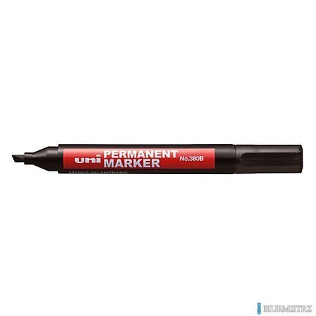 Marker permanentny UNI NO-380 ścięty zielony