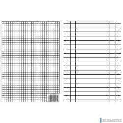 Nowy indeks li 0061035 Liniuszek A5 170g Interdruk