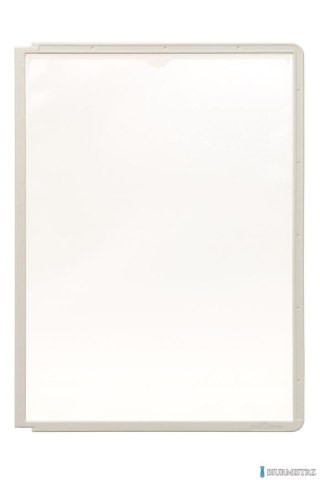 Panel informacyjny A4 PP szary 5606-10 (5szt.) ramka SHERPA DURABLE