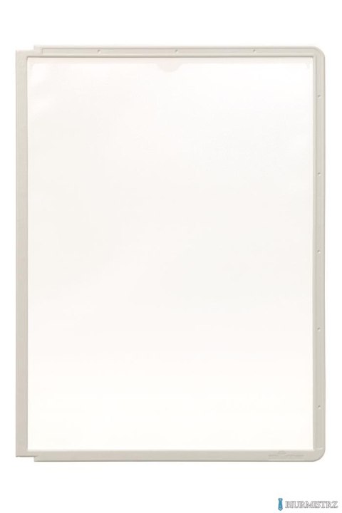 Panel informacyjny A4 PP szary 5606-10 (5szt.) ramka SHERPA DURABLE
