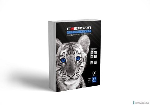 Papier xero biały A5 80g ryza 500ark. xba5copyemerson80gsm TIGER EMERSON