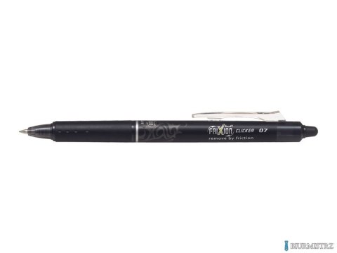 Pióro kulkowe PILOT FRIXION CLICKER 0.7 czarne PIBLRT-FR7-B