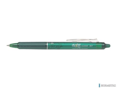 Pióro kulkowe PILOT FRIXION CLICKER zielone PIBLRT-FR7-G