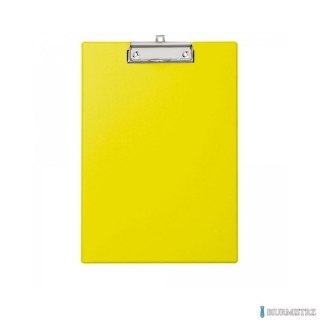 Podkładka Maul A4 z klipsem, powłoka plastikowa, żółta (23352/13 ML)