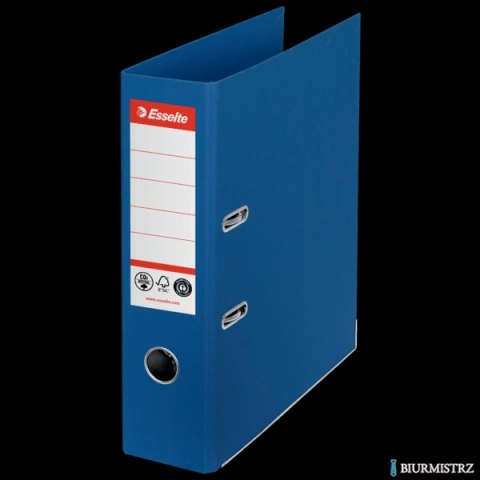 Segregator Esselte No.1 neutralny pod względem emisji CO2, A4, szer. 75 mm, niebieski 627565