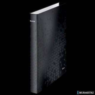 Segregator ringowy WOW Leitz A4 2DR/25mm, czarny 42410095