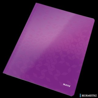 Skoroszyt kartonowy WOW LEITZ fioletowy 30010062