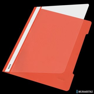 Skoroszyt sztywny A4 Leitz, ciemnoczerwony opakowanie 25 szt. 41910025