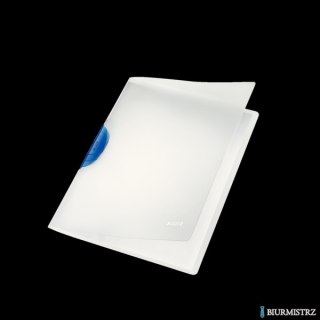 Skoroszyt z klipsem Leitz Magic (okładki przezr./klips kolor), niebieski 41740035