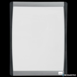 Tablica suchościeralna Nobo z zaokrągloną ramą 280x215mm, biała 1903778
