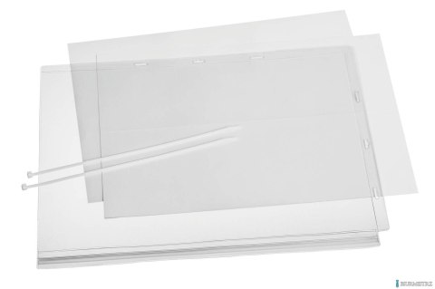 Wodoodporna kieszeń na informację A3, opaska ściągająca Durable 502819