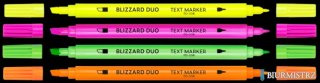 Zakreślacze tekstu BLIZZARD DUO żółty TO-338 Toma