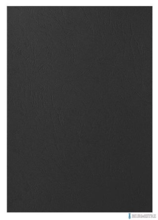 APEX okładki do bindowania A4 (czarne, skóropodobne) op. 100szt. 6501001 FELLOWES