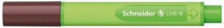CIENKOPIS SCHNEIDER LINK-IT, 0,4 MM, CIEMNO-BRĄZOWY SR191218