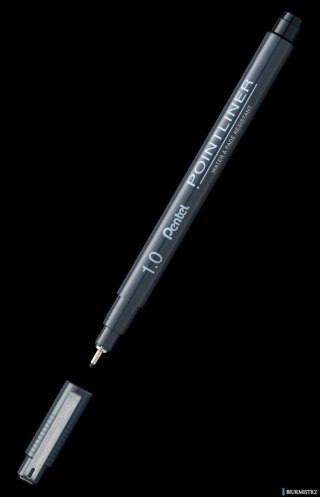 Cienkopis kalibrowany POINTLINER czarny 1 mm S20P-10A PENTEL
