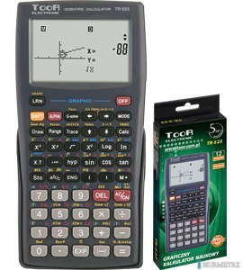 Kalkulator TOOR TR-523, 12 pozycyjny, graficzny naukowy 120-1457