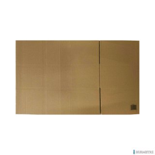 Karton wysyłkowy/klapowy do paczkomatów DOTTS, Gabaryt B, 360g., zew.640x380x190, tektura 3-warstwy szara