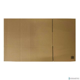 Karton wysyłkowy/klapowy do paczkomatów DOTTS, Gabaryt C, 360g., zew.640x380x410, tektura 3-warstwy szara