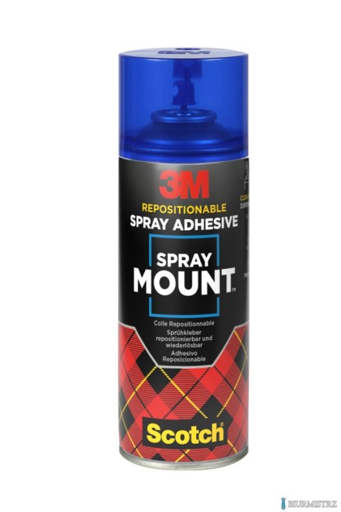 Klej w sprayu 3M SCOTCH Spraymount (UK7874/11), uniwersalny, 400ml
