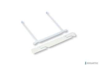 Klipsy archiwizacyjne ELBA RADO TRIC białe, 50szt, 100552037