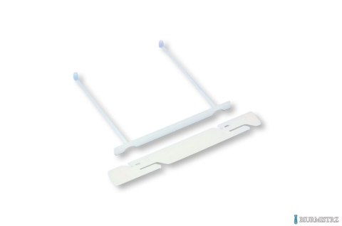 Klipsy archiwizacyjne ELBA RADO TRIC białe, 50szt, 100552037