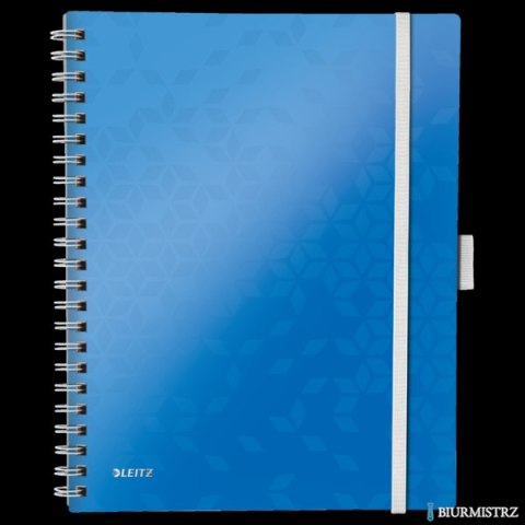 Kołonotatnik Be Mobile LEITZ WOW PP A4 80k niebieski 46450036
