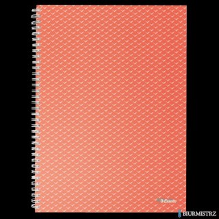Kołonotatnik ColourBreeze A4, w kratkę, koralowy Esselte 628478