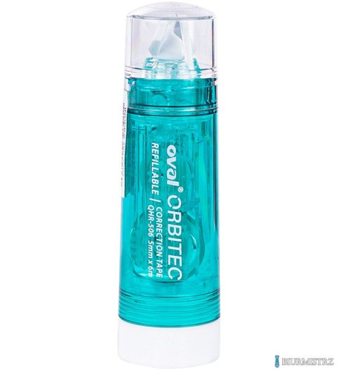 Korektor w taśmie OVAL QHR-506/D STOJĄCY, biały, 5 mm x 6 m 160-2404