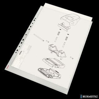 Koszulki groszkowe A3 75mic. ESSELTE pionowe (10szt), w folii, 47181
