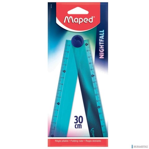Linijka składana Nightfall 15/30 cm w torebce 281018 MAPED