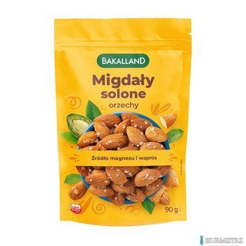 Migdały solone 90g BAKALLAND