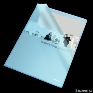 Ofertówki groszkowe A4 115mic niebieskie (25szt) ESSELTE 60834