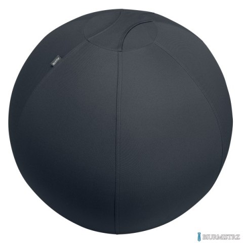 Piłka do siedzenia Leitz Ergo, 75cm, z zabezpieczeniem przed niekontrolowanym toczeniem się, ciemnoszara 65430089
