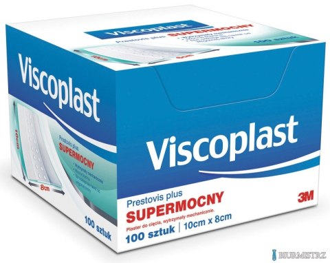 Plastry VISCOPLAST PRESTOVIS PLUS, 10x8cm, 100szt.