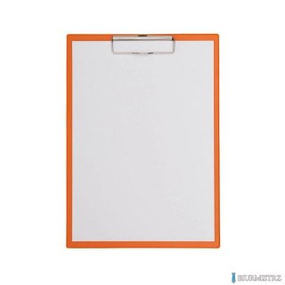 Podkładka Maul A4 z klipsem, powłoka plastikowa, pomarańczowa (23352/43 ML)