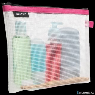 Podróżna kosmetyczka Leitz WOW, różowa 40140023