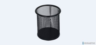 Pojemnik na długopisy czarny metalowy siatka GRAND 120-1125