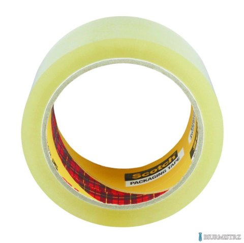 Scotch_ Secure Seal, taśma pakowa, przezroczysta, 50 mm x 50 m, 1 roleka/opakowanie BARDZO MOCNA, kauczukowa 7100300849