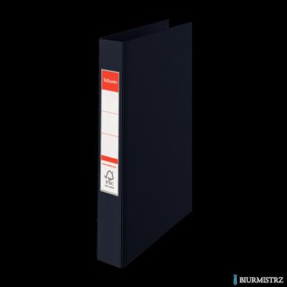 Segregator Esselte A4 z 4 kółkami, grzbiet 42 mm, czarny, 14462