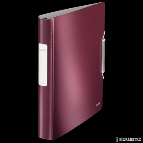 Segregator_ringowy Leitz Style, 4DR/30mm Softclick, ciemnoczerwony 42450028