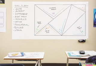 Suchościeralna folia w rolce POST-IT_ Dry Erase (DEF6X4-EU), 122x183cm, biała