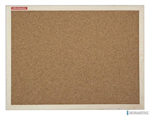 Tablica korkowa 90x60 w ramie drewnianej MTC090060.00.01.01