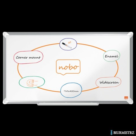 Tablica porcelanowa panoramiczna Nobo Premium Plus 32 710x400mm 1915365