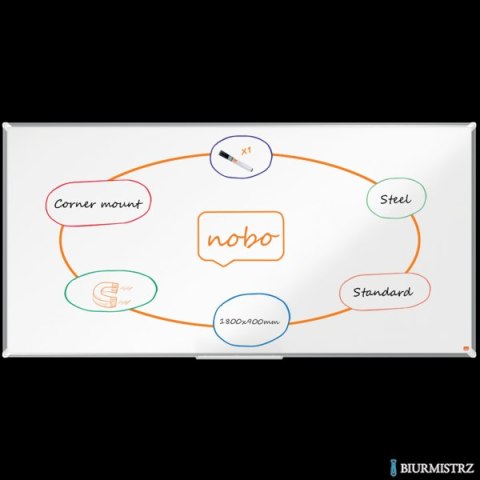 Tablica stalowa Nobo Premium Plus 1800x900mm 1915160