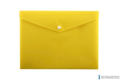 Teczka A4 kopertowa na zatrzask żółta PP-113 TT7592/7941